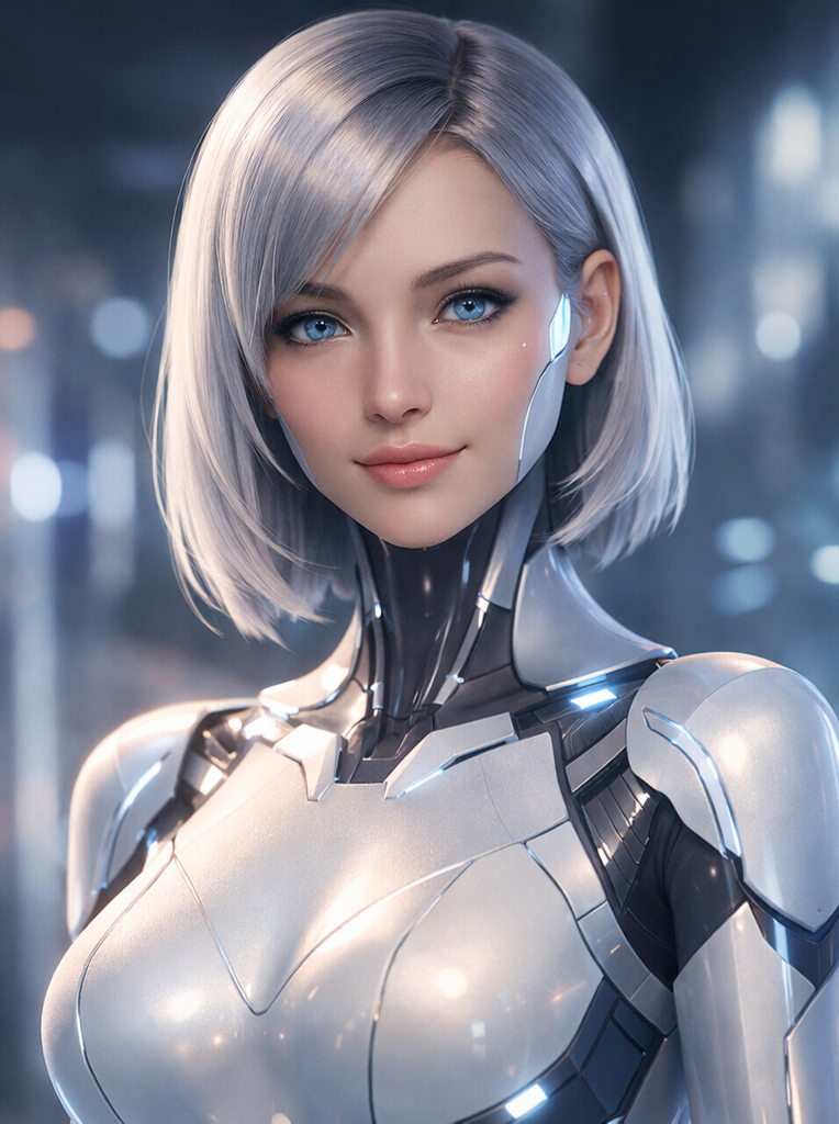 Riley in her android form